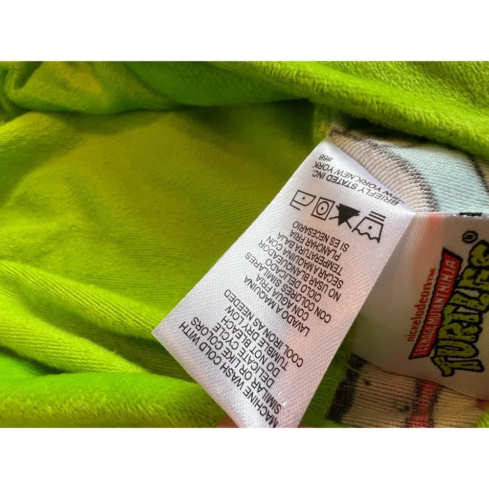 Teenage Mutant Ninja Turtles Pajama Union Suit Hooded Medium‎ 8 10 costume TMNT